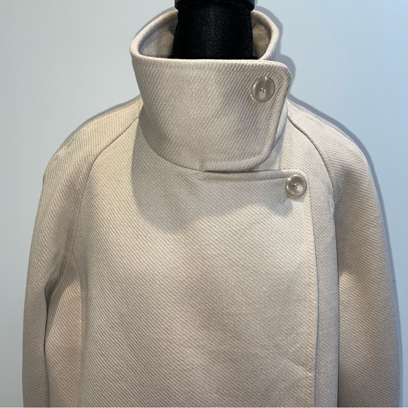 NWOT H&M Size S Oversized Washable Coat - Picture 3 of 8